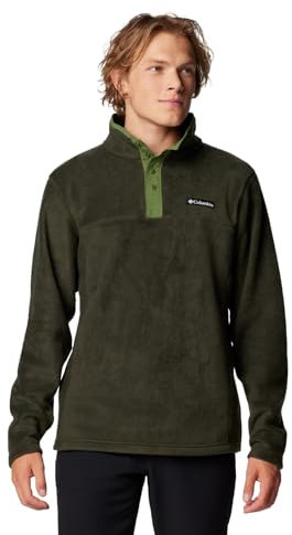 Columbia Herren Steens Mountain Half Snap 2 Fleece Pull Over, Greenscape/Kantine, L