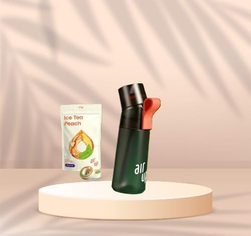 doche Air Up - Borraccia con 3 cialde, colore: grigio antracite