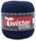 Frida's Wollhaus Twister 100 g Häkelgarn 100 Baumwolle mercerisiert gekämmt gasiert 18 Farben (59 | Marine)