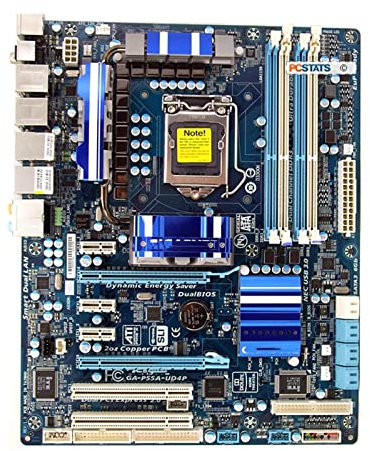 Scheda madre computer Fit For Gigabyte GA-P55A-UD4P P55 Scheda madre DDR3 LGA 1156 16GB SATA 2 USB 2.0 PCI-E X16 Supporto Nucleo I7 I5 CPU. ATX. Placa-Ma