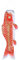 VANZACK Karpfen-Streamer Wind Sushi japanische Karpfenflagge traditionelle hängende Flagge Flaggen Golddekor Outdoor- bronzieren Schleife Socke schmücken 3d hängender Fisch Stoff rot
