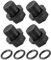 4 Sets Ablassschraube Gartenpumpe, Stecker Für Poolpumpenrohr - Replacement Stopper Compatible Mit Dichtungs- - -Ersatz,Kompatibel Mit Pump 2600X Series Super II Flo LX Booster 2600X5 2605X7
