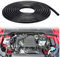 3 Metri Tubo in silicone Alta Temperatura, 3mm Diametro Interno Tubo Per Vuoto Alte Prestazioni Tubo Per Auto Flessibile Silicone Vacuum Tube di Pressione per Veicolo Turbo Refrigerante(Nero)