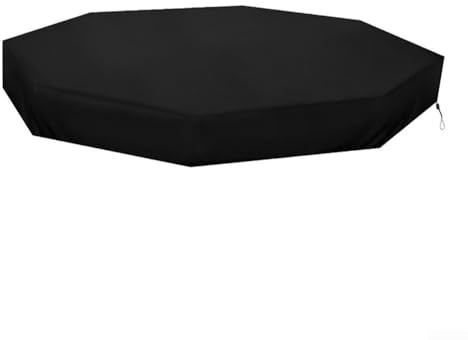 Sandbox Cover,Octagon Sandboxes Cover,Oxford Cloth Sandbox Protection Cover For Outdoor Activities, Picnics, Camping(black)
