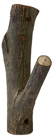 RPFROP Haken, Vintage Holz Baum Ast Wandhaken Dekorative Klebehaken für K