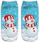 Xiangdanful Socken Adventskalender Baumwoll Bunte Socken Weihnachten Deko Sneakersocken Bettsocken Bodensocken Casual Sport Haussocken Kuschelsocken Stoppersocken Winter Weihnachtsmotiv Thermosocken