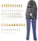 Sessleger 10 Pezzi Connettori Coassiali e Femmina SMA e Pinza Crimpatrice per Estensione Antenna WiFi SMA-RG174 RG316