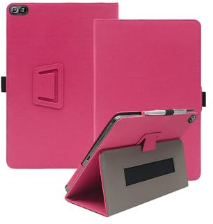 Protective Case for Acer Iconia tab A10 10 inch Tablet Android 14 Tablet with Hand Strap & Stand& Anti-Drop Feature - Sleek and Simple Design,Rose