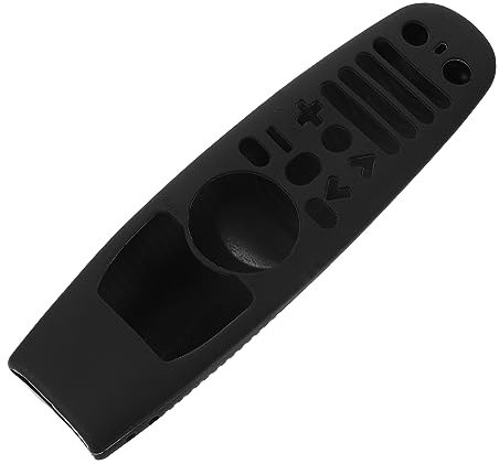 Gadpiparty Silikon Fernbedienungsschutz Kompatibel Mit Lg An- Mrba Mrba Rutschfestes Stoßdämpfendes Tv Controller Cover Schwarz Passgenaues Remote Bumper Back Cover