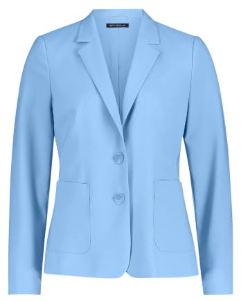 Betty Barclay Damen Blazer-Jacke Langarm 42, Azurine