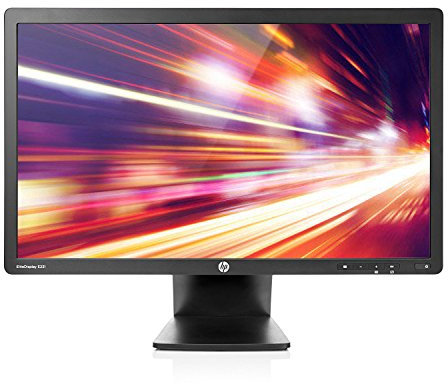 HP EliteDisplay E231 23 Inch VGA, DVI & DisplayPort LED BackLit Monitor with Integrated USB Hub (Renewed)