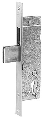 WILKA Schwenkriegel-Schloss 1435 | Dornmaß 30 mm | Stulpe 245 mm flach Edelstahl | 1 Stück