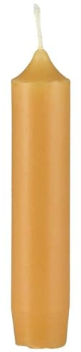 IB Laursen - Kurze Stabkerze, Kerze - Mustard/Gelb - 2,2 x 11 cm - 1 Stück