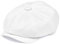 BOTVELA Herren 8-teilige Newsboy Flat Cap 100% Baumwolle Gatsby Ivy Golf Cabbie Hut, Weiß, 57 EU