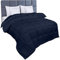 Utopia Bedding Edredón de Fibra 200x200 cm, Fibra Hueca siliconada, 1400 gramo - (Azul Marino, Cama 105-200 x 200 cm)