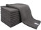 SINLAND 10 Stück Mikrofaser Waffel Küchentücher Blank Handtücher Waffelstruktur Geschirrtücher schnell trocknend Küchenhandtücher 40,6 x 61 cm Grau