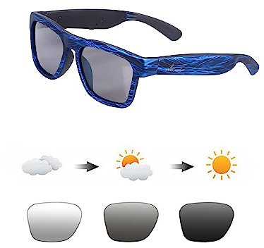 OhO Bluetooth Sunglasses, Bluetooth 5.0 Version Wireless, Open Ear Style Listen Music and Calls