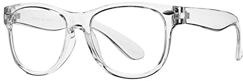 Pro Acme Blue Light Blocking Glasses for Kids - Boys & Girls Unbreakable Frame (3-12 Years) (Transparent)