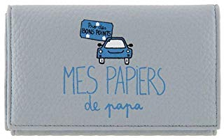 Porte-papiers voiture Panoplie père - Derrière la porte