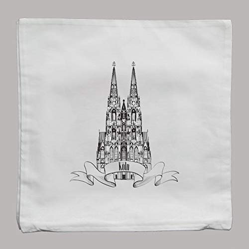 ggm Kissenbezug 0981 Kölner Dom 40 x 40 cm | ohne Füllung