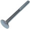AERZETIX - C48989 - Lot de 100 boulons de carrosserie/charrue à tête ronde à collet carré- M6x65mm - en acier zingué - DIN 603