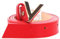 VALENTINO Divina Belt W130 Rosso/ORO - kürzbar