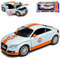 Motormax A*U*D*I TT 8J Coupe Gulf Oil Blau mit Orange 2. Generation 2006-2014 1/24 Modell Auto mit individiuellem Wunschkennzeichen