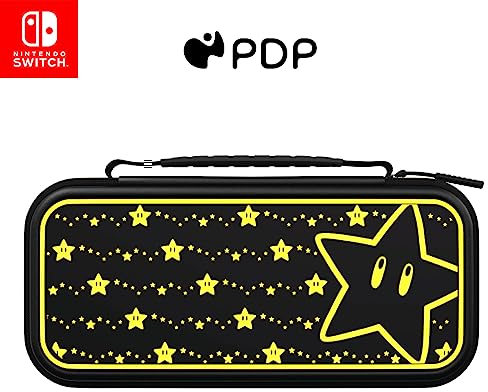 PDP Travel Case Plus Glow Super Star Nintendo Switch