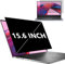 Laptop Privacy Screen 15.6 Inch for Hp/Dell/Acer/Lenovo/ThinkPad/Samsung/Asus/Sony, Removable 16:9 Aspect Laptops Privacys Shield, Anti Blue Light Glare 15.6 Inch Laptop Privacy Filter