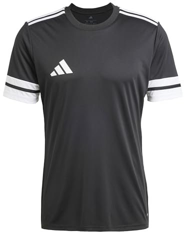 adidas Men's SQUADRA25 Jersey Short Sleeve, Black/White, 3XL