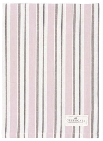 Greengate Caysa Geschirrtuch dusty rose 70x50cm