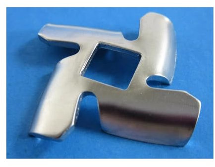 FHAJKTJB Couteau Super Tranchant adapté, Compatible avec KitchenAid, mixeur, Compatible avec FGA, Hachoir à Viande, Hachoir à Aliments.