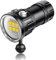 Sursnong N24 7500 Lumens Tauchlampe - Professionelle Unterwasser-Videoleuchte mit 90 CRI, 6500K Weißes Licht, für Tauchen/Unterwasserfotografie/Videografie (IP68 Wasserdicht, 80m Tiefe)