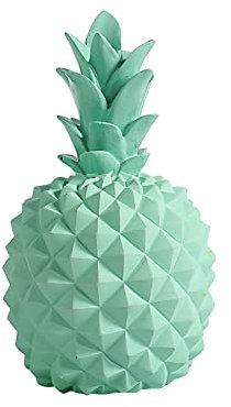 iSpchen Nordic Modern Resin Ananas Dekorative Figur Tischdeko große künstliche Ananas Frucht Ornament künstliche Ananas, hohe Simulation Obst Gemüse Studio Foto Requisite für Haus Party Dekoration