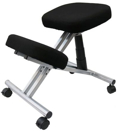 UNiLUX ergonomischer Kniehocker Ergo Leg, schwarz