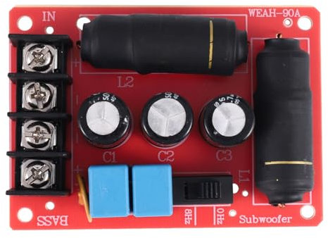 Cpolebev Pure Subwoofer Second-Order Crossover Speaker Frequency Divider DIY Home Theater