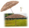 MACAGGTNTU Sombrilla Hawaiana Tiki para Patio 160cm 200cm 240cm 300cm Parasol De Paja con Botón De Inclinación, Sombrilla Playa Paja para Jardín Y Playa(240cm/8ft)