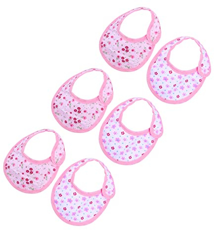 Toddmomy 3satz Puppenlätzchen Für Babypuppen Lätzchenzubehör Aus Strapazierfähigem Passend Für Puppen Waschbar Und Wiederverwendbar