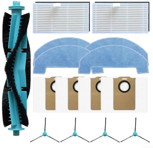 Ensemble de pièces de rechange pour aspirateur Ultenic pour T20 Pro, robot Honor S3 R3, grande capacité de 3,3 l (A)