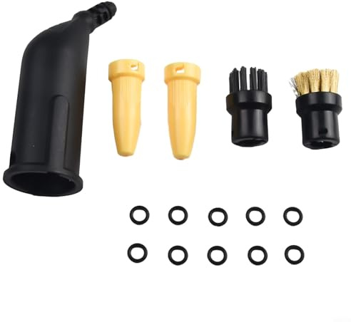 Niceminiwall Accessori di ricambio per pulitore a vapore, spazzola per rimuovere le macchie ostinate, set di ugelli di ricambio, per aspirapolvere a vapore Karcher SC2 SC3 SC4 SC5