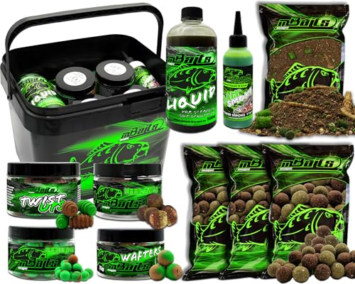 Magic Baits Premium Session Set Boilies Pop Ups Dip Liquid Stick Mix Wafter Hook Baits Boilieset Karpfenboilies Karpfenköder Carp Baits Angelköder