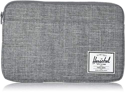 Herschel Unisex-Erwachsene Anchor Sleeve for 12 inch MacBook Laptop-Hlle, Rabe Kreuzschraffur, 12-Inch