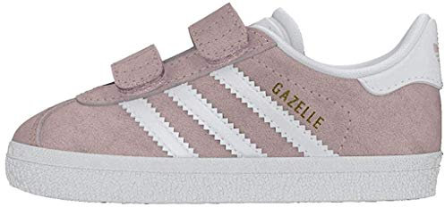 adidas Gazelle CF I, Sneakers Unisex - Bambini e ragazzi, Rosa (Icey Pink/Cloud White/Ftwr White), 22 EU