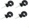 50X Pack Elettrico Recinzione Filo Anello Isolanti Cavallo Animale 667100
