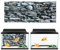 Oyunngs Aquarium-Aufkleber, Aquarium Hintergrundbild für Aquarium, 3D-Effekt Steinmauer Gemälde Poster, Unterwasser Wandtattoo Dekoration PVC Kleber Aufkleber(122 * 50cm)