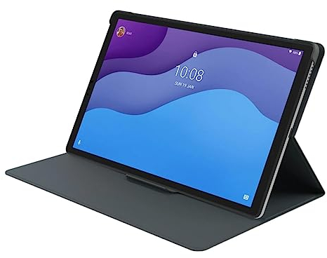 Lenovo Hülle für Tablet M10 HD (2. Generation), 10,1 Zoll, Schwarz, 1 Stück