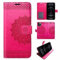 Hülle Kompatibel mit Apple iPhone 12 Pro Max | Klapphülle Schutzhülle mit Kartenfächer Kompatibel für iPhone 12 Pro Max | Magnetverschluss Flip Case | Pink