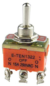 CHANCS Schalter Lichter Motoren Taster Wippe Arm 15A 250V AC Beleuchteter Kippschalter