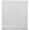 PVC Plain windows shutters for privacy home offices Blinds - Strong Trimmable Easy fit child safe window curtains - White colour - Width 120cm x Drop 213cm