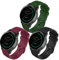 FunBand kompatibel mit Garmin Vivoactive 4S/Garmin Vivomove 3S, 18mm Quickfit weiches Textur Silikon Ersatzarmband ist für Garmin Venu 2S Smart Watch